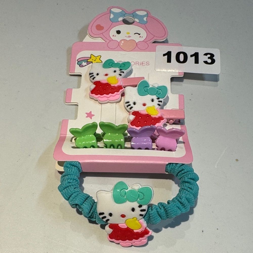 1013 Hello Kitty Hair Set